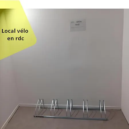 Appartement 400m Gare&centre Ville, Sèche Linge, Local Vélo Amiens